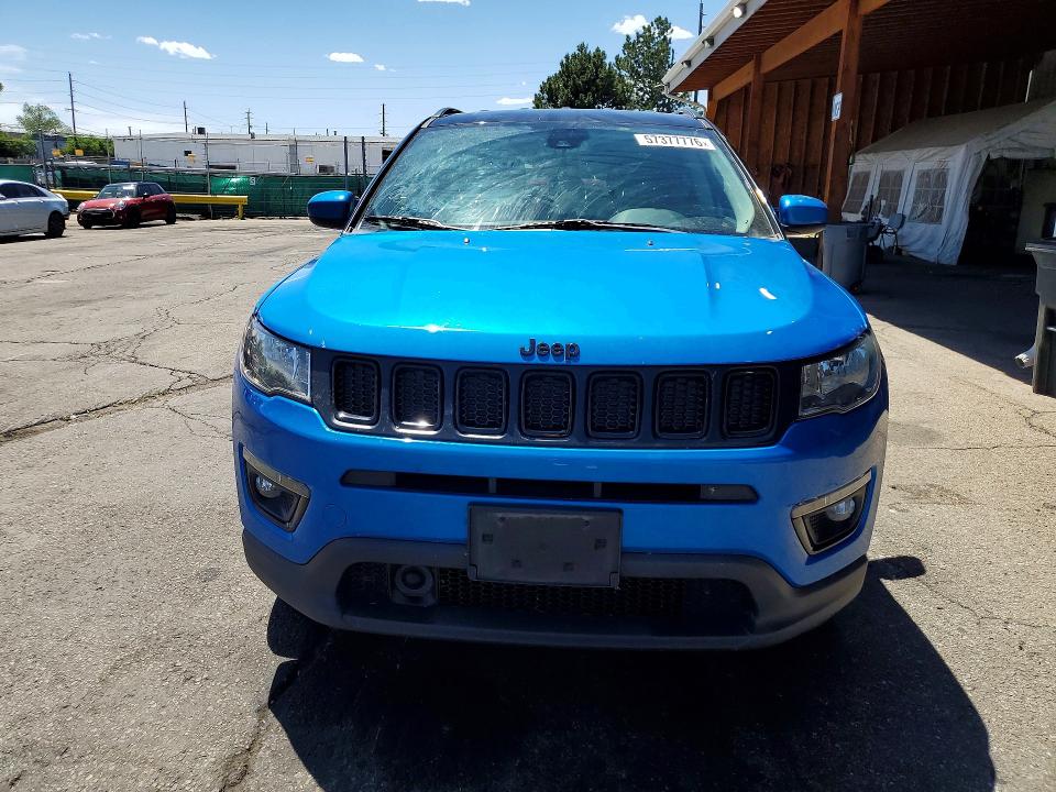 Photo 5 from auction – 2021 JEEP COMPASS with VIN 3C4NJDBB3MT512661