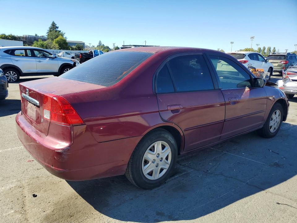 Photo 3 from auction – 2003 HONDA CIVIC with VIN 2HGES15593H574611