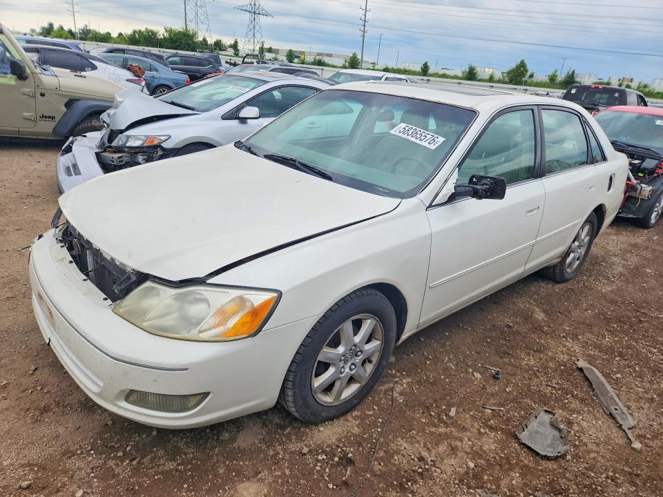 TOYOTA AVALON 2002 with VIN 4T1BF28B92U261000 - Photo from auction