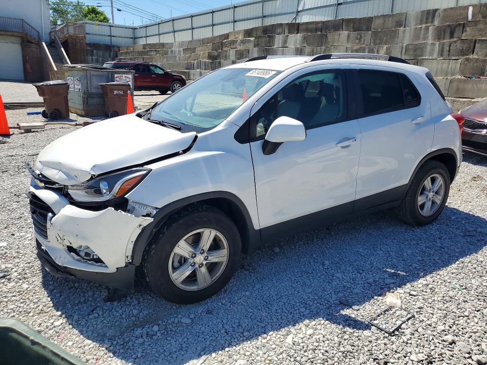 CHEVROLET TRAX 2022 with VIN KL7CJPSM4NB533271 - Photo from auction