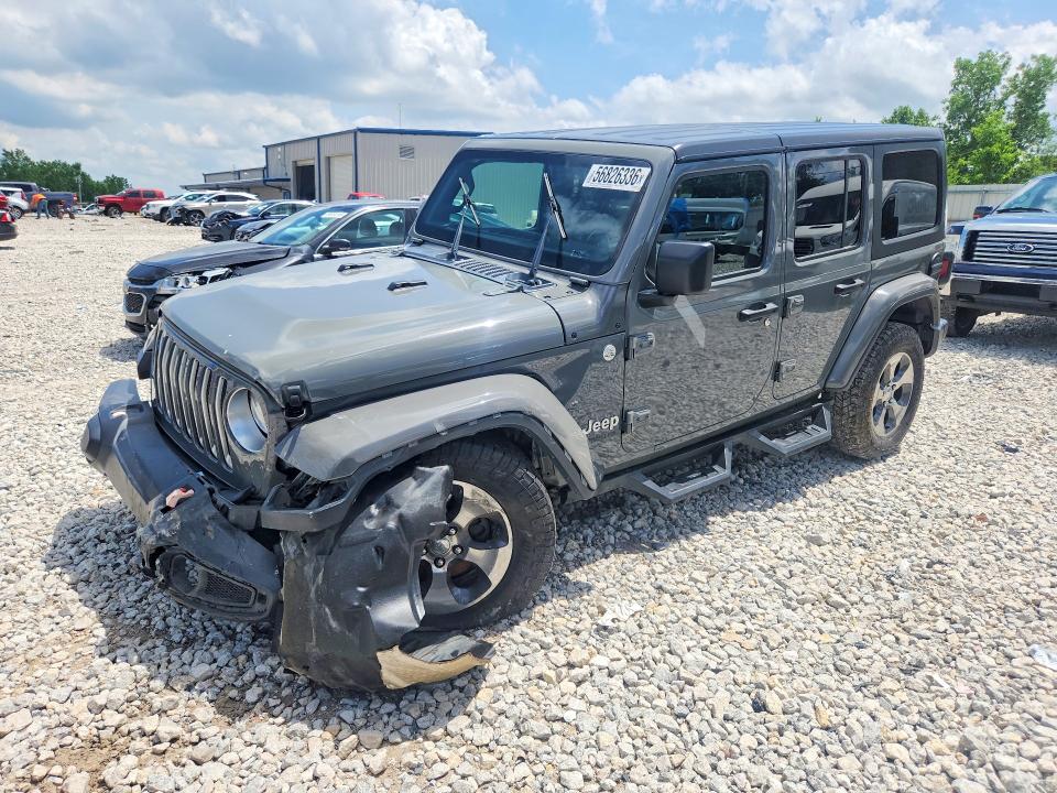 Снимка 1 от търг – 2018 JEEP WRANGLER UNLIMITED с VIN 1C4HJXEG4JW256073