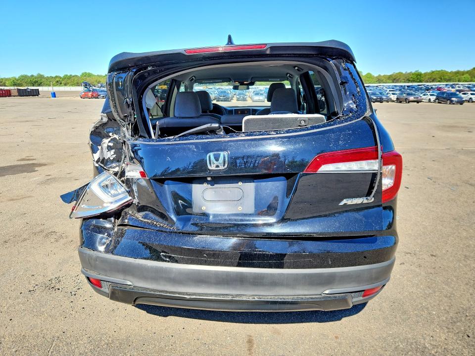 Photo 6 from auction – 2021 HONDA PILOT with VIN 5FNYF6H12MB018427