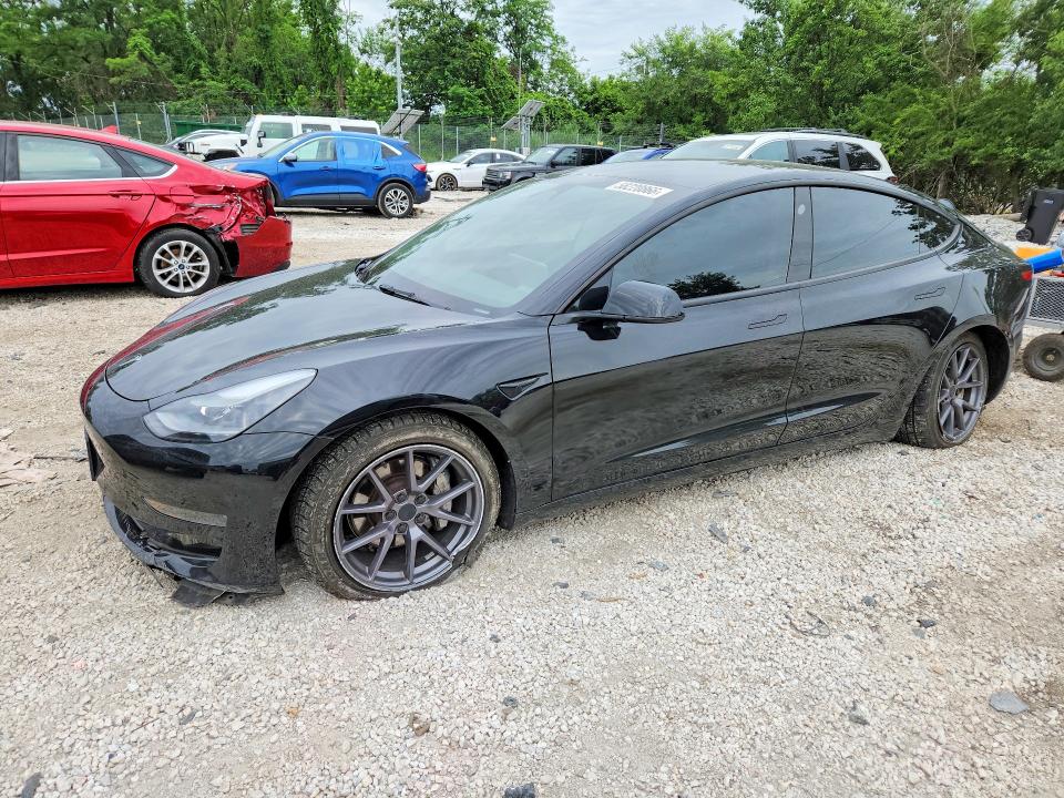 TESLA MODEL 3 2022 with VIN 5YJ3E1EA4NF314152 - Photo from auction