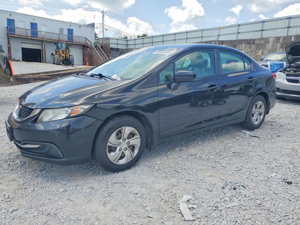 HONDA CIVIC 2015 with VIN 2HGFB2F55FH564624 - Photo from auction