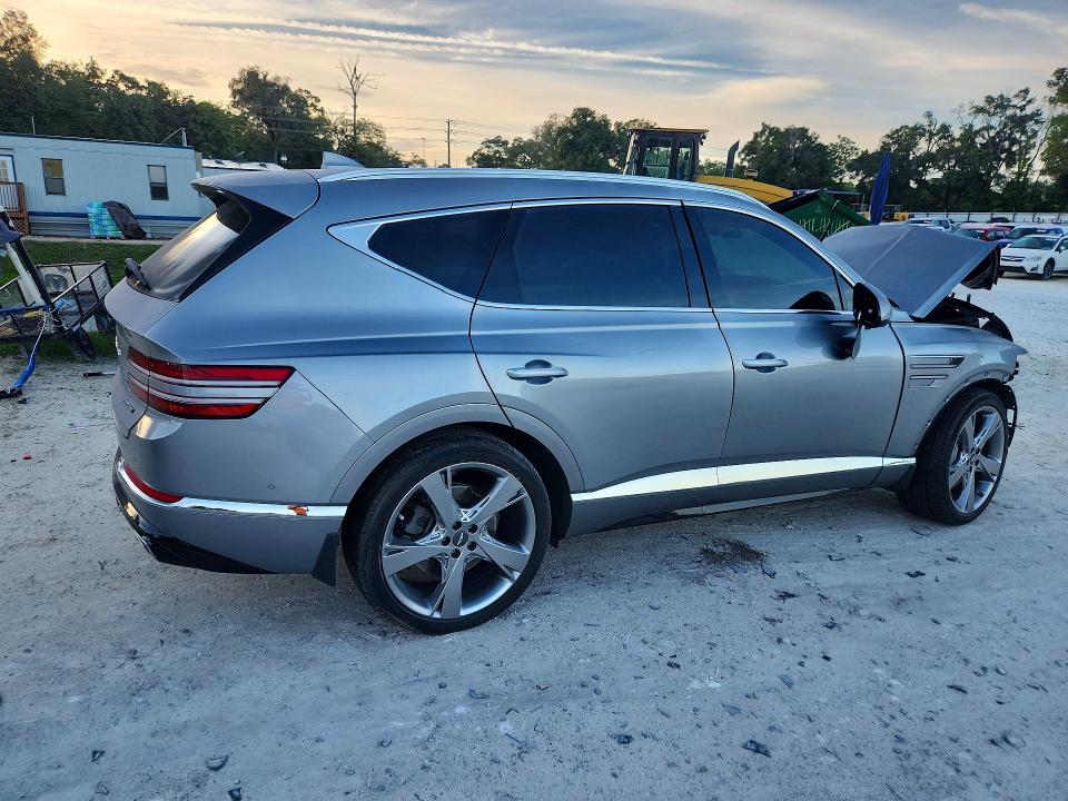 Photo 3 from auction – 2021 GENESIS GV80 with VIN KMUHCESC3MU072143