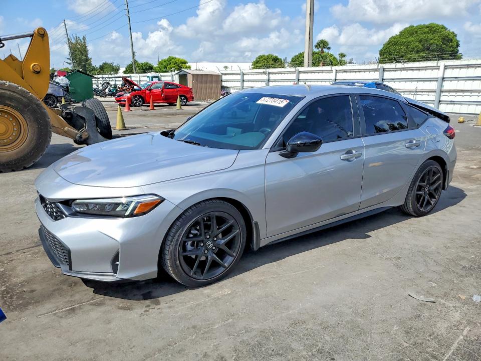 HONDA CIVIC 2025 with VIN 19XFL2H84SE031043 - Photo from auction