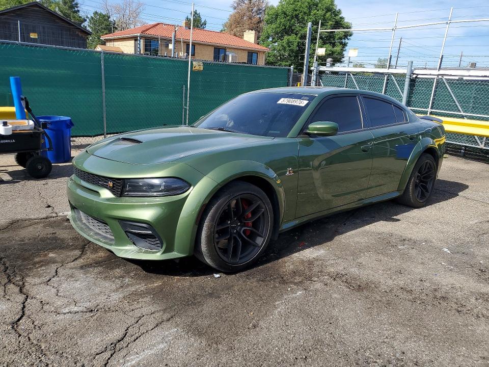 DODGE CHARGER 2022 with VIN 2C3CDXGJ5NH241973 - Photo from auction