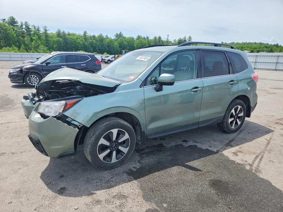 SUBARU FORESTER 2018 with VIN JF2SJAJC9JH605031 - Photo from auction