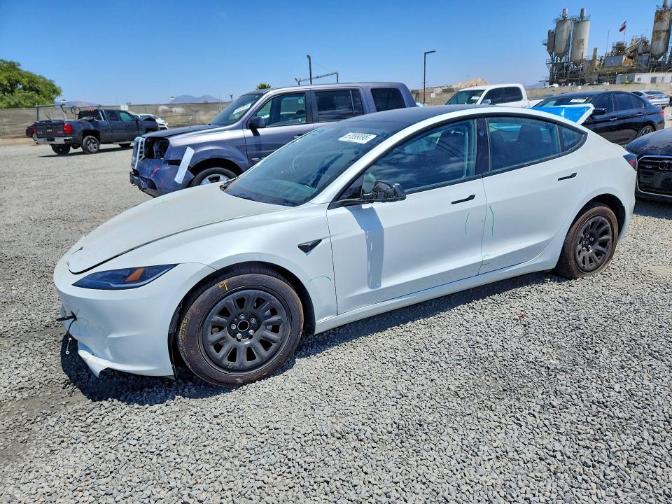TESLA MODEL 3 2026 with VIN 5YJ3E1EA7TF167628 - Photo from auction