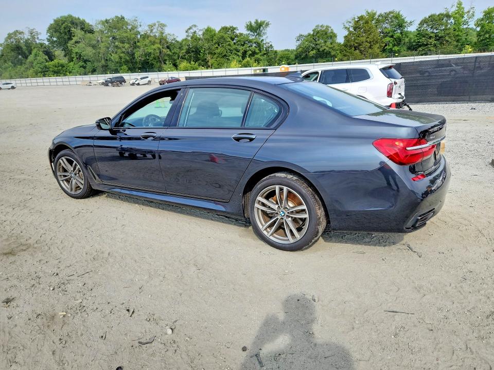 Photo 2 from auction – 2019 BMW 740 with VIN WBA7E4C55KGV70565