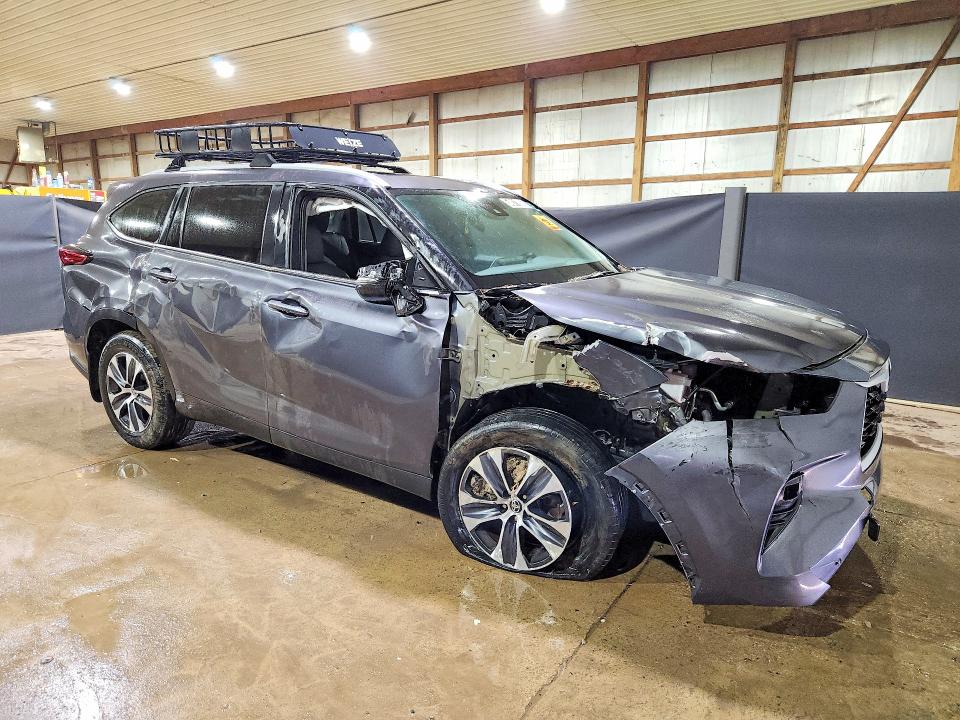 Photo 4 from auction – 2023 TOYOTA HIGHLANDER with VIN 5TDKDRAH3PS001110