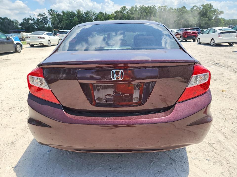 Photo 6 from auction – 2012 HONDA CIVIC with VIN 19XFB2F54CE046901