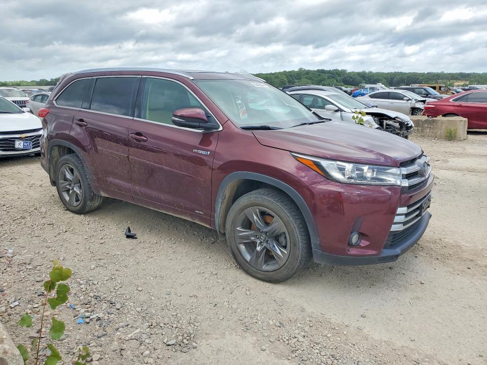 Photo 4 from auction – 2018 TOYOTA HIGHLANDER HYBRID with VIN 5TDDGRFH4JS047447