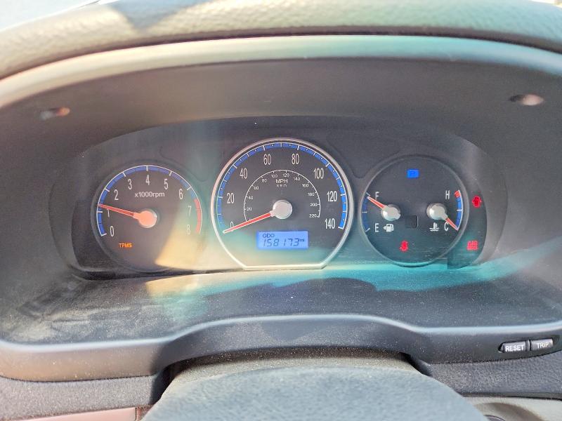 Photo 9 from auction – 2009 HYUNDAI SANTA FE with VIN 5NMSG13D99H233395