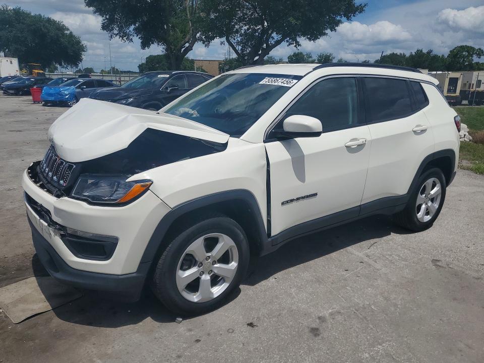 JEEP COMPASS 2021 with VIN 3C4NJDBB8MT544005 - Photo from auction