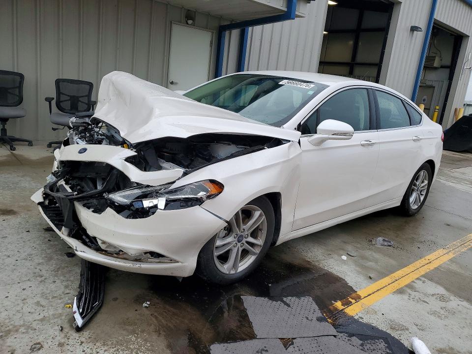 FORD FUSION 2018 with VIN 3FA6P0HD7JR232048 - Photo from auction