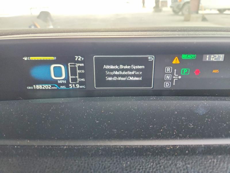 Photo 9 from auction – 2016 TOYOTA PRIUS with VIN JTDKARFU5G3504198