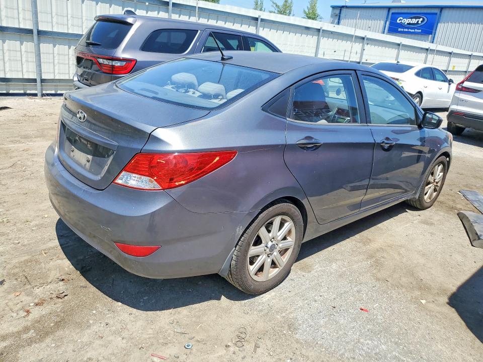 Photo 3 from auction – 2012 HYUNDAI ACCENT with VIN KMHCU4AE4CU226151