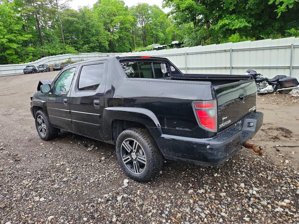 Photo 2 from auction – 2014 HONDA RIDGELINE with VIN 5FPYK1F71EB008518