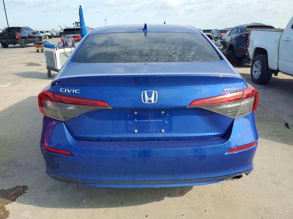 Photo 6 from auction – 2022 HONDA CIVIC with VIN 2HGFE2F58NH576174