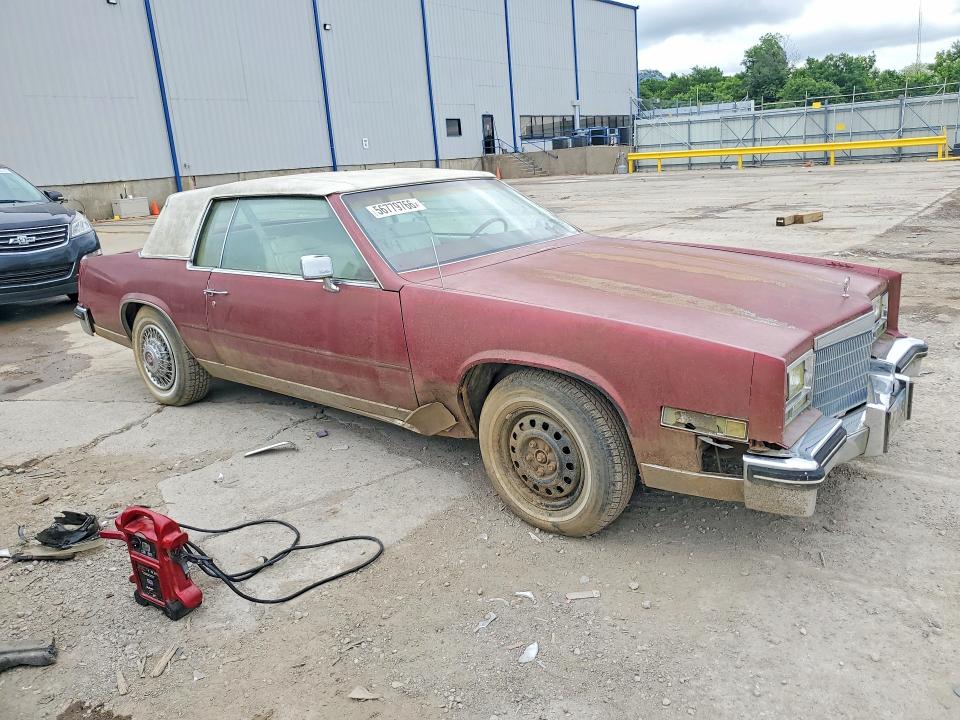Photo 4 from auction – 1984 CADILLAC ELDORADO with VIN 1G6AL5789EE667604