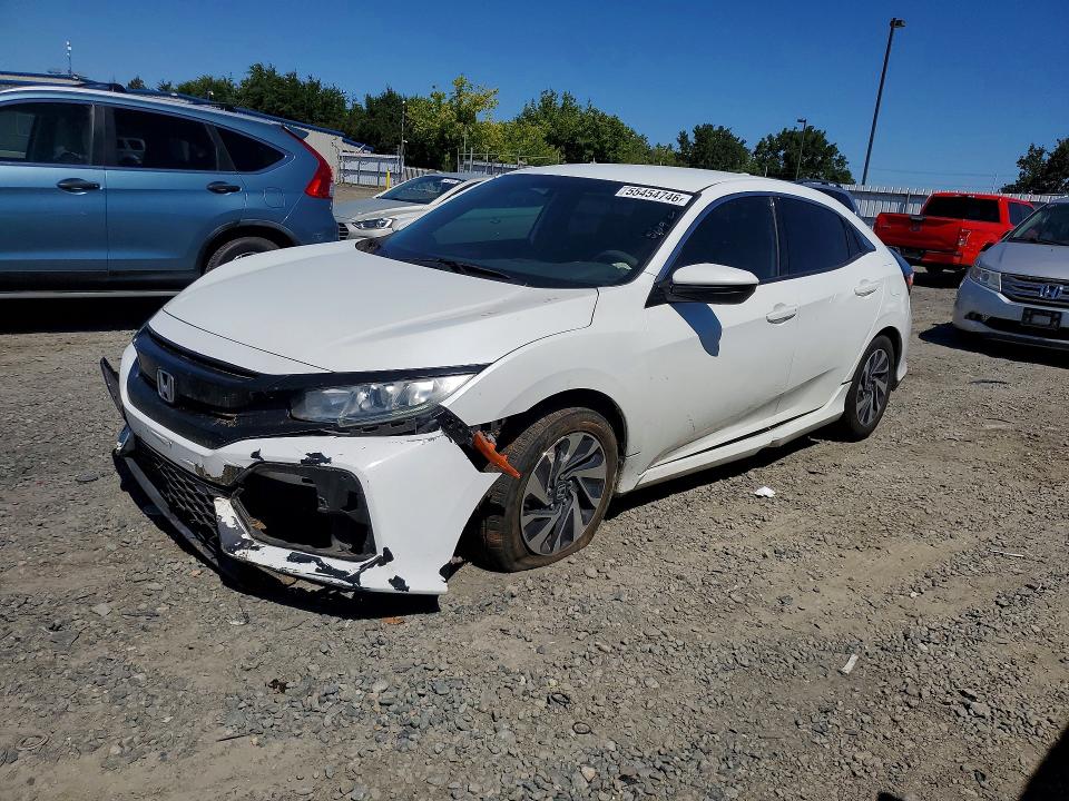 Photo 1 from auction – 2017 HONDA CIVIC with VIN SHHFK7H22HU402214