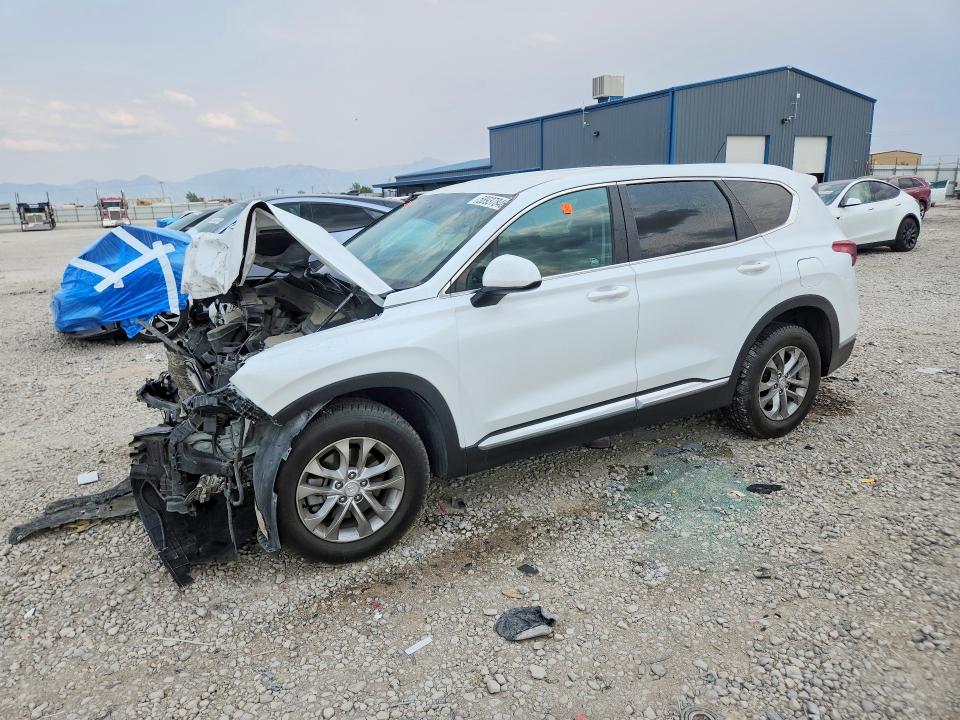 HYUNDAI SANTA FE 2019 with VIN 5NMS2CAD3KH072738 - Photo from auction