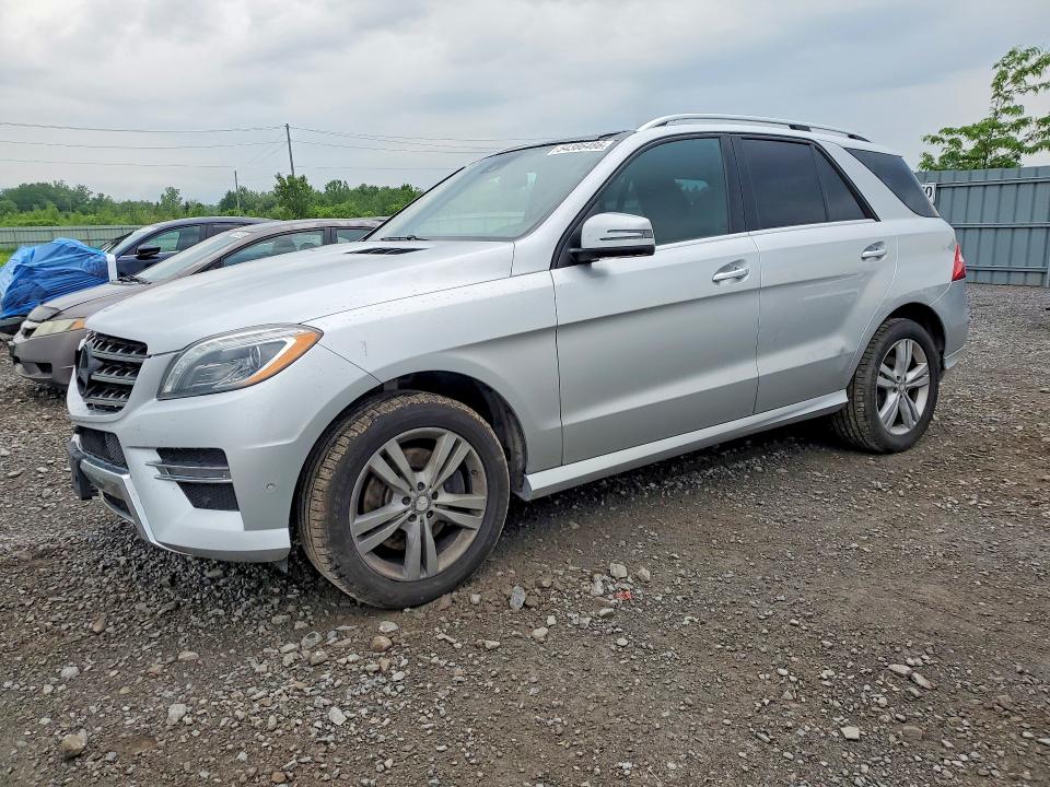 MERCEDES-BENZ ML 2015 with VIN 4JGDA2EB5FA569042 - Photo from auction