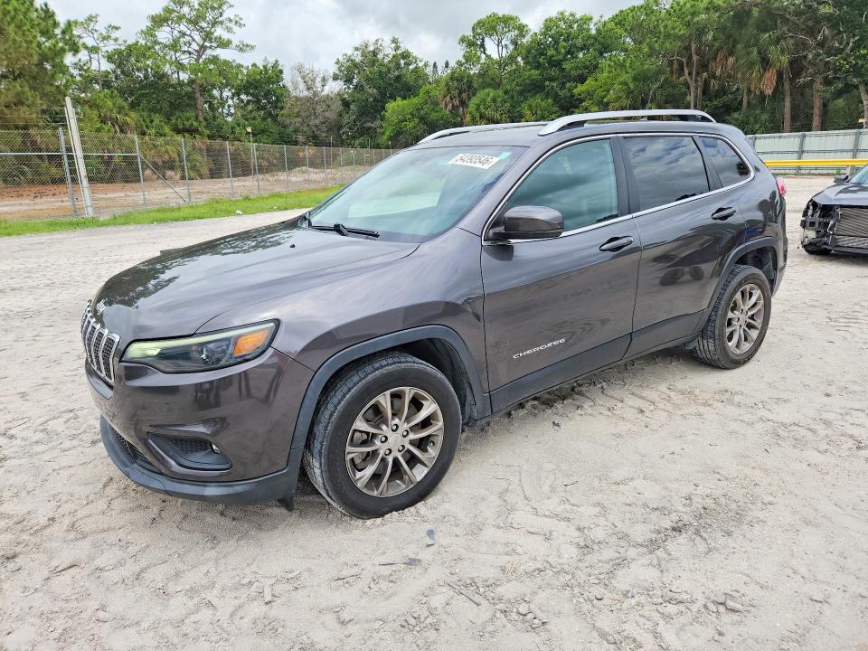 JEEP CHEROKEE 2021 with VIN 1C4PJLLB7MD189576 - Photo from auction