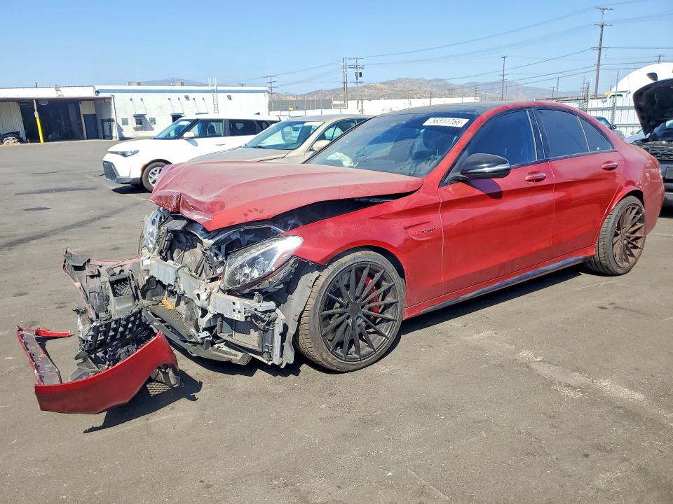 MERCEDES-BENZ C 2016 with VIN 55SWF8HB5GU117922 - Photo from auction