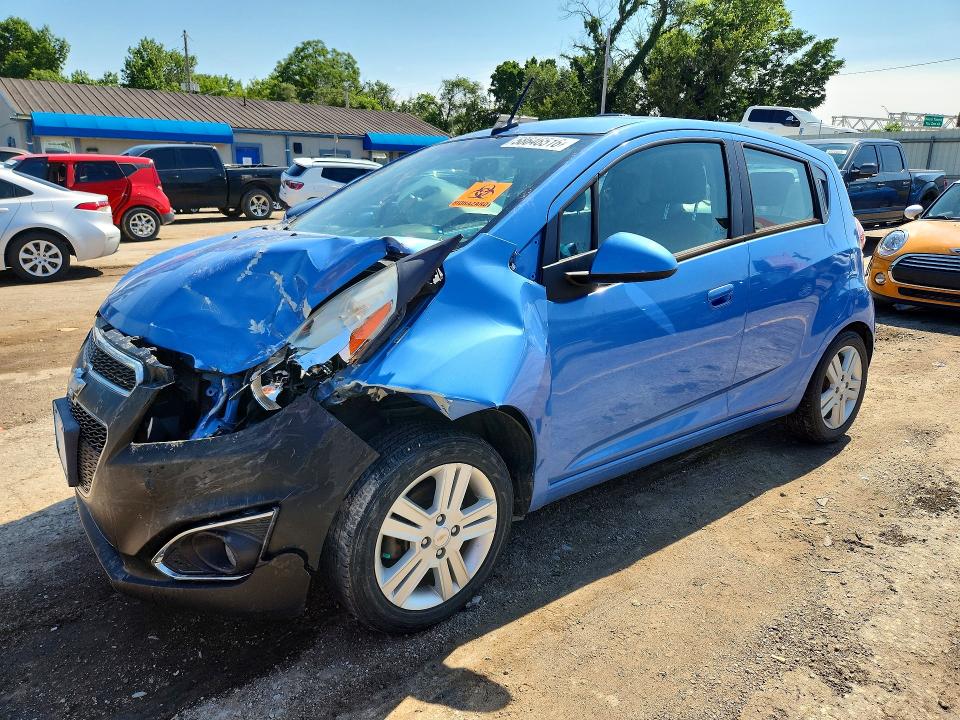 CHEVROLET SPARK 2014 with VIN KL8CD6S98EC457721 - Photo from auction