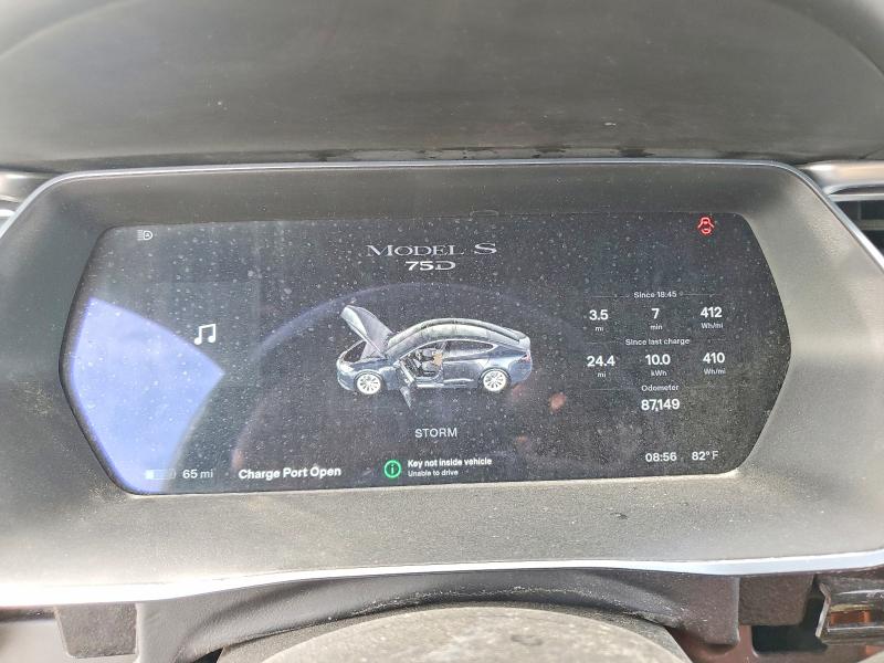 Photo 9 from auction – 2016 TESLA MODEL S with VIN 5YJSA1E28GF173055