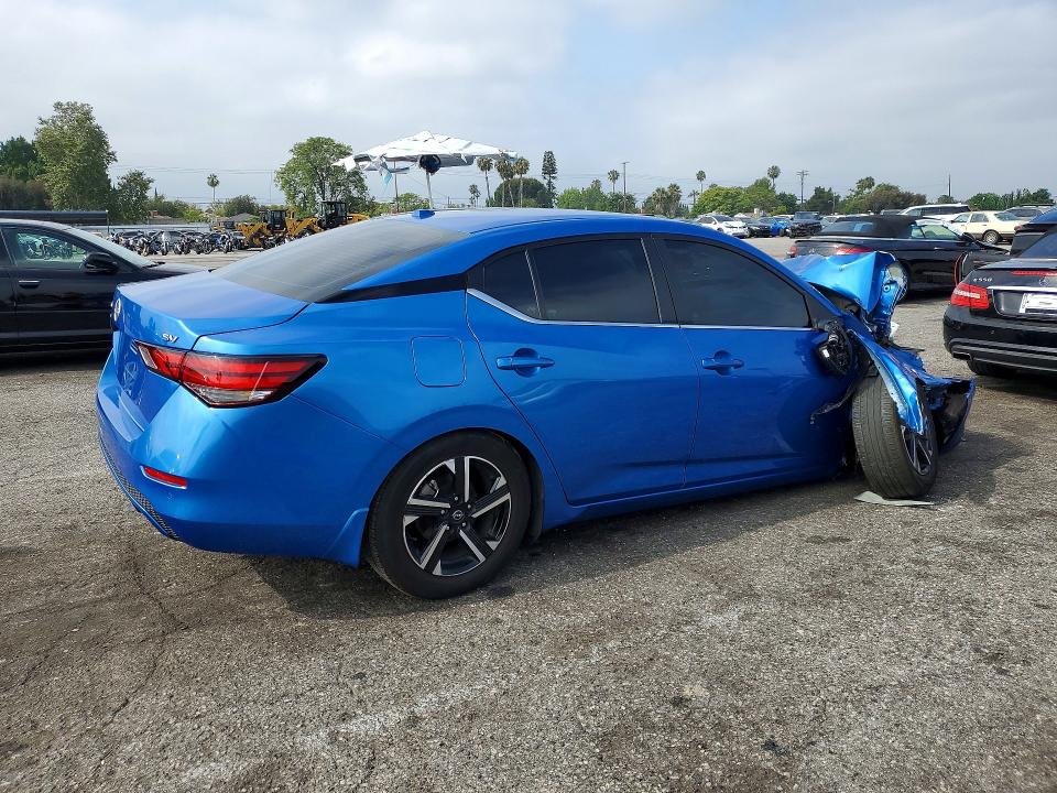 Photo 3 from auction – 2024 NISSAN SENTRA with VIN 3N1AB8CV0RY263986