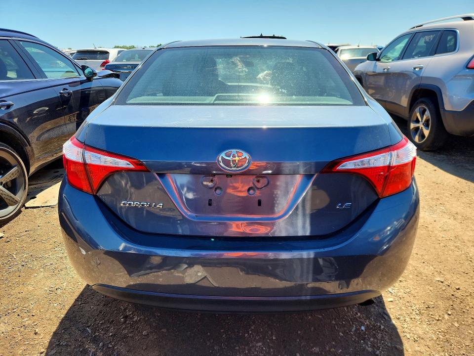 Photo 6 from auction – 2014 TOYOTA COROLLA with VIN 5YFBURHE2EP128190