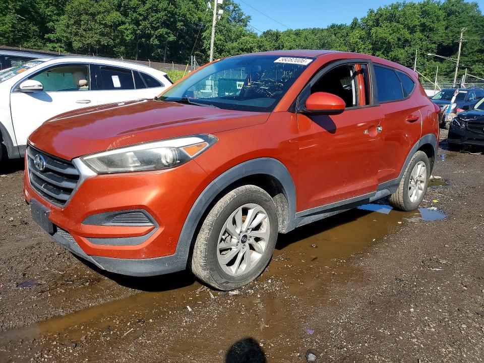 HYUNDAI TUCSON 2017 with VIN KM8J23A46HU289905 - Photo from auction