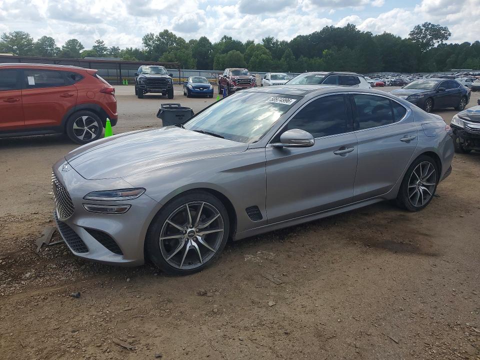 GENESIS G70 2022 with VIN KMTG34TA0NU086171 - Photo from auction
