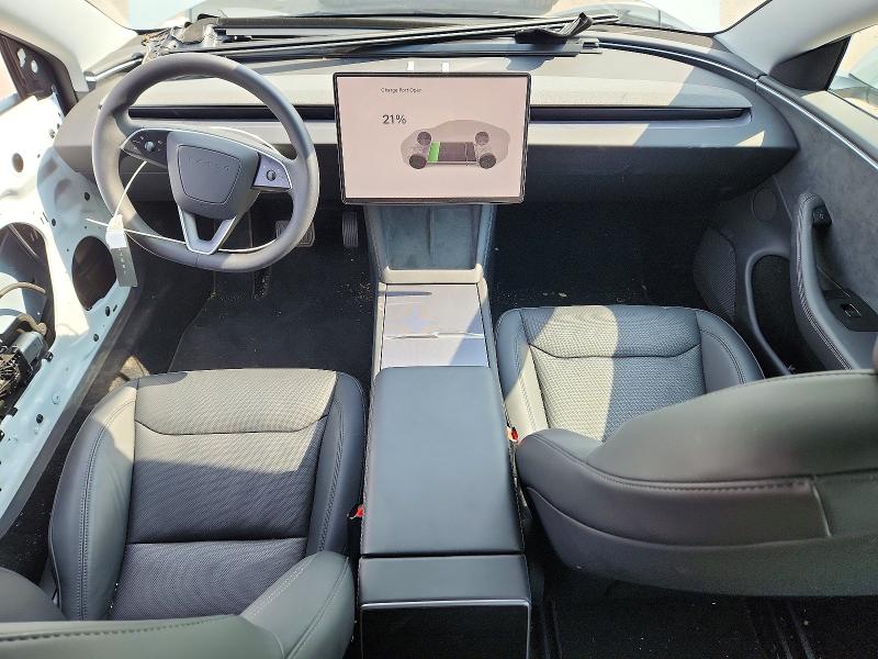 Photo 8 from auction – 2025 TESLA MODEL 3 with VIN 5YJ3E1EB3SF069963