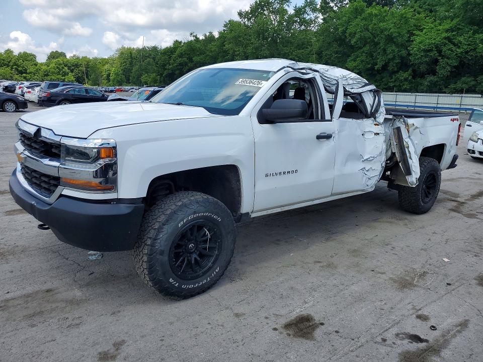 CHEVROLET SILVERADO 2018 with VIN 3GCUKNEC6JG218601 - Photo from auction