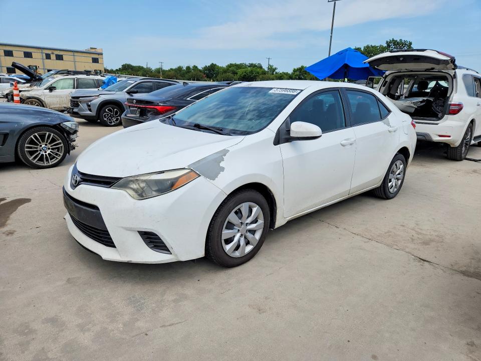 TOYOTA COROLLA 2016 with VIN 5YFBURHE2GP379553 - Photo from auction
