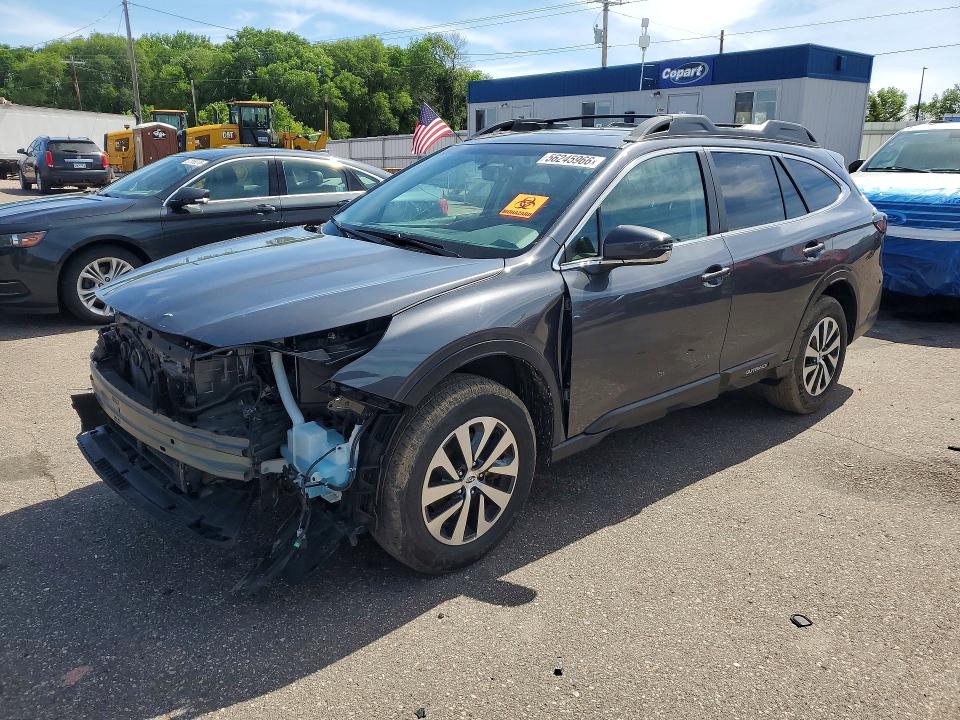 SUBARU OUTBACK 2021 with VIN 4S4BTAFCXM3150124 - Photo from auction