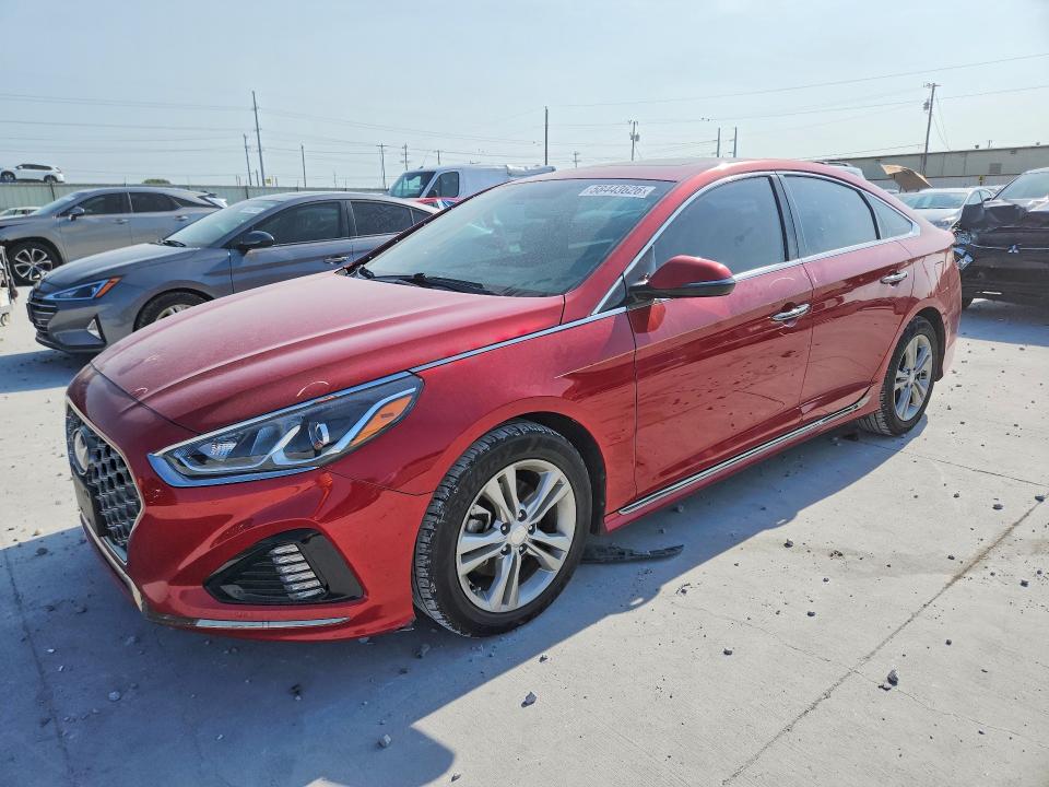 HYUNDAI SONATA 2018 with VIN 5NPE34AF8JH641537 - Photo from auction