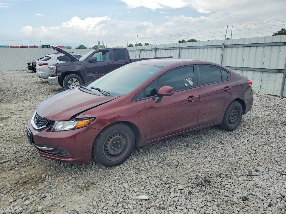 Zdjęcie 1 z aukcji – 2013 HONDA CIVIC z VIN 19XFB2F56DE011584