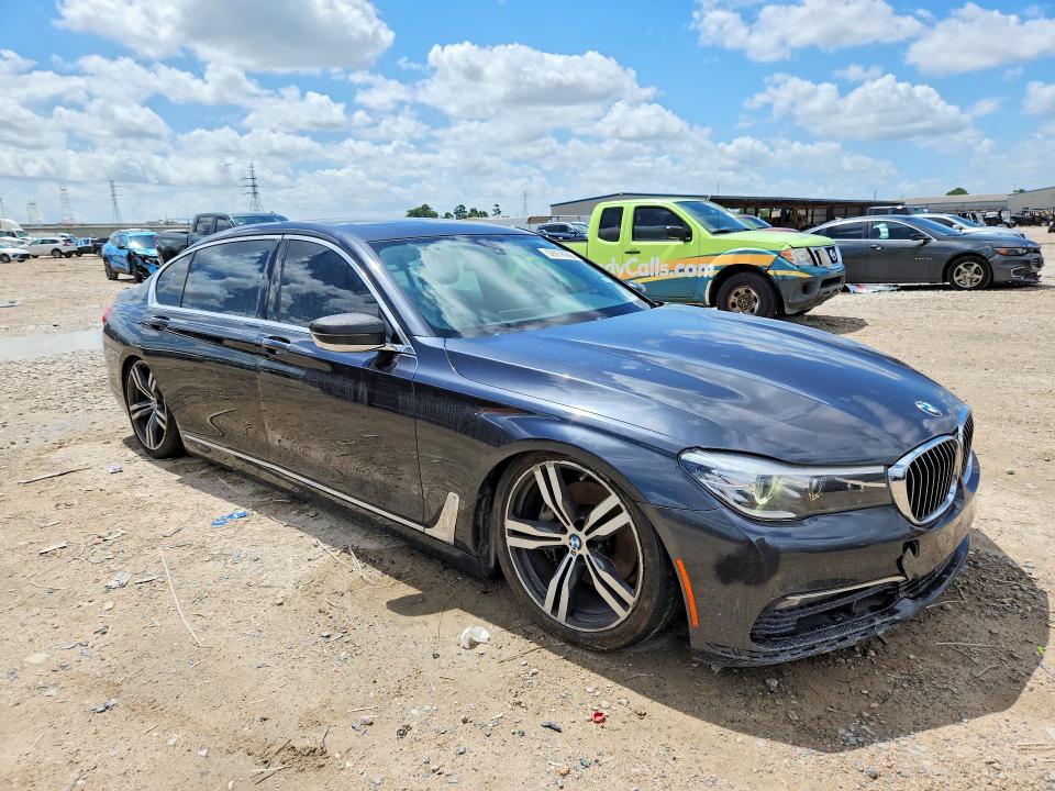 Photo 4 from auction – 2018 BMW 740 with VIN WBA7E2C57JG741481