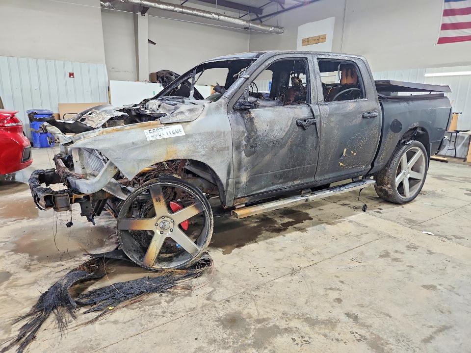 DODGE RAM 1500 2012 с VIN 1C6RD7MT0CS344288 - Снимка от търг
