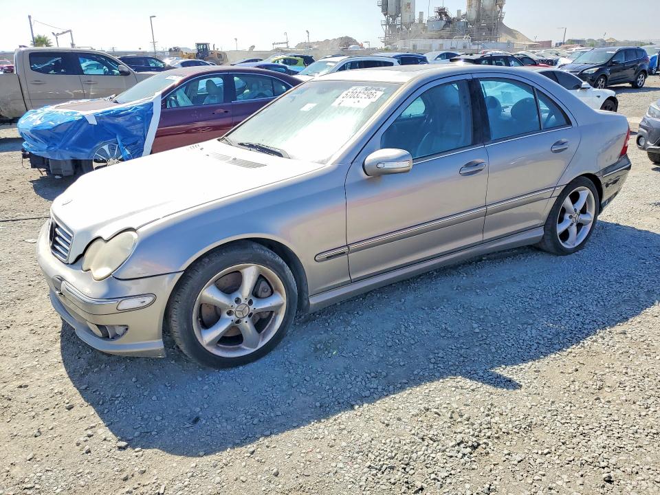 MERCEDES-BENZ C 2005 with VIN WDBRF40J95F709860 - Photo from auction