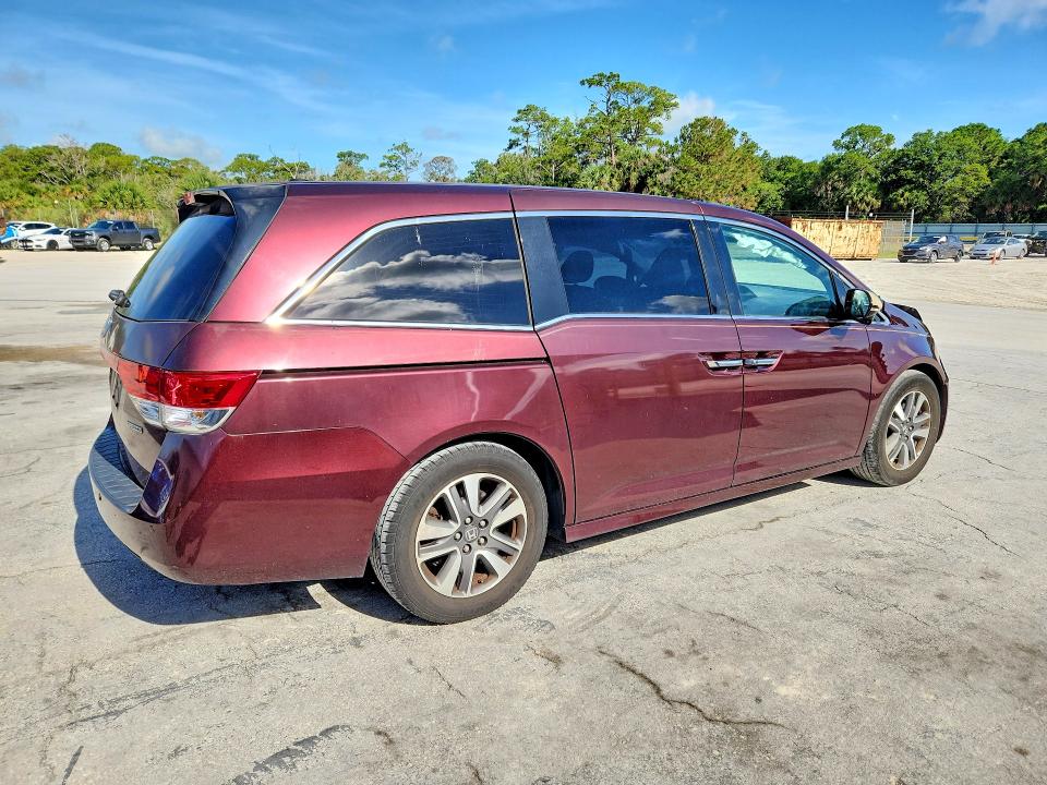 Photo 3 from auction – 2014 HONDA ODYSSEY with VIN 5FNRL5H95EB115569