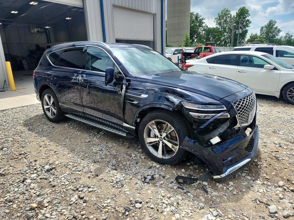 Photo 4 from auction – 2021 GENESIS GV80 with VIN KMUHCESC0MU074710