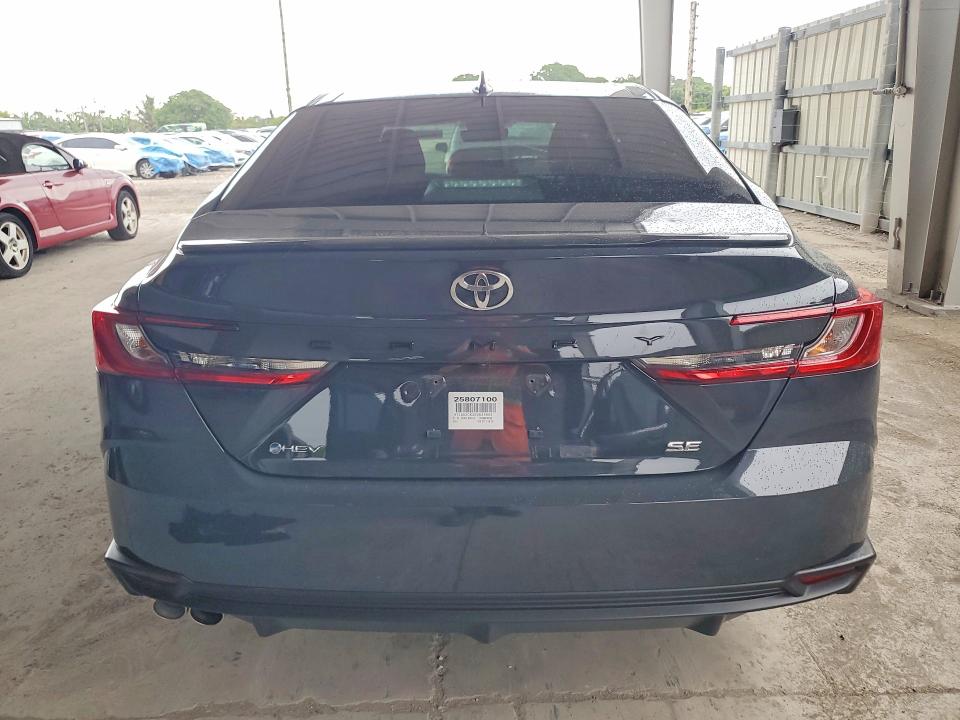 Photo 6 from auction – 2025 TOYOTA CAMRY with VIN 4T1DAACK2SU629865