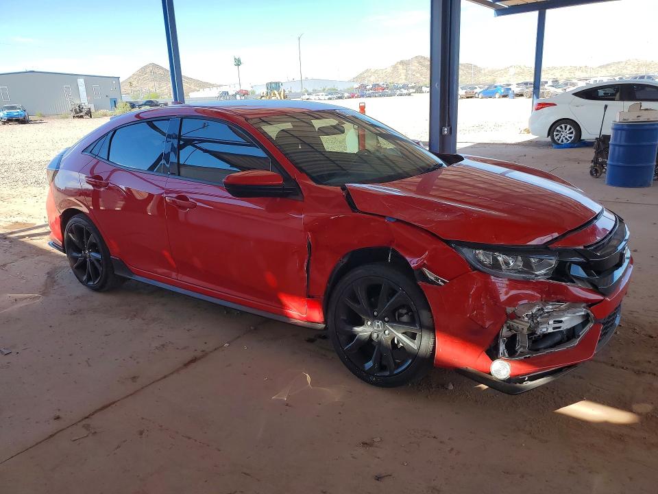 Photo 4 from auction – 2018 HONDA CIVIC with VIN SHHFK7H46JU420125