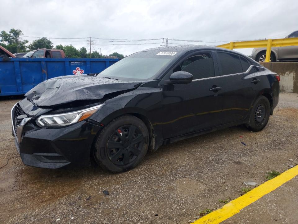 NISSAN SENTRA 2022 with VIN 3N1AB8BV7NY280151 - Photo from auction